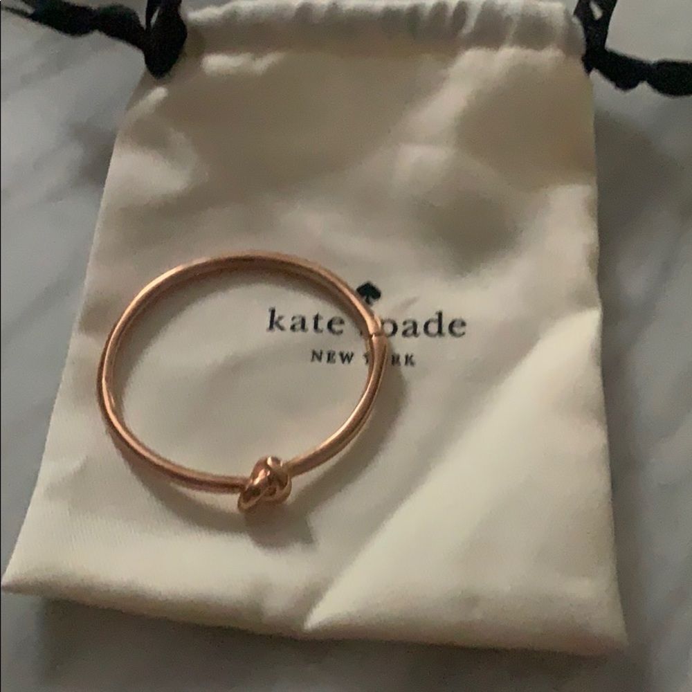 Rose gold kate spade bracelet
